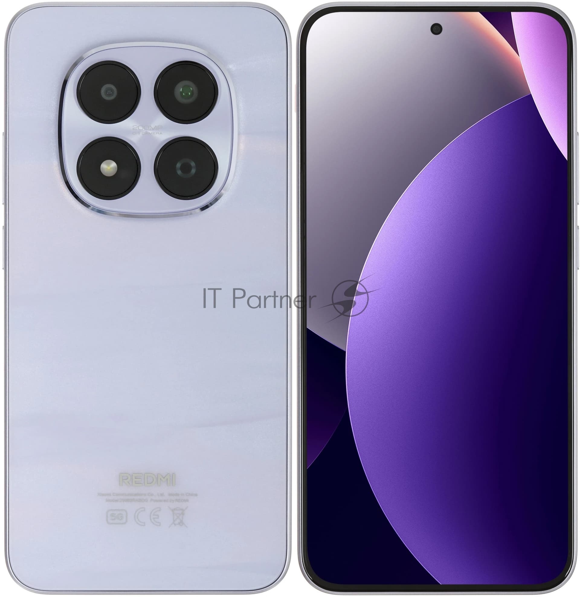 Смартфон Redmi Note 15 Pro 5G RU 8+512 фиолетовый (MZB0MBXRU)
