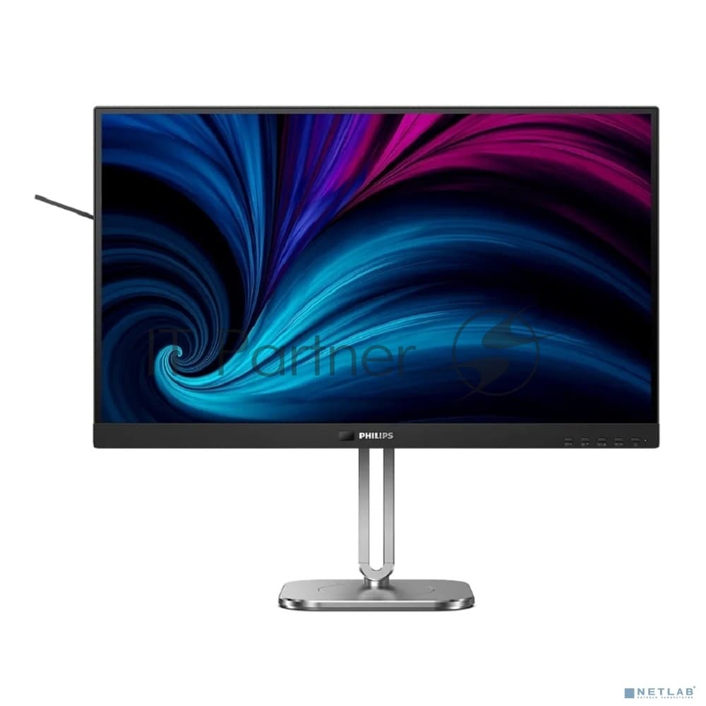 Монитор Philips 27B2U6903 27'', 3840x2160, IPS, 60hz, 80M:1, 350cd, 4ms, 2xHDMI 2.0, DP 1.4, 6xUSB 3.2, Type-C 90W, Speakers, RJ45, Thunderbolt, H. adj 150mm, pivot, VESA, 3Y, Black/ Philips 27B2U6903 27'', 3840x2160, IPS, 60hz, 80M:1, 350cd, 4ms, 2xHDMI 2.0, DP 1.4, 6xUSB 3.2, Type-C 90W, Speakers, RJ45, Thunderbolt, H. adj 150mm, pivot, VESA, 3Y, Black