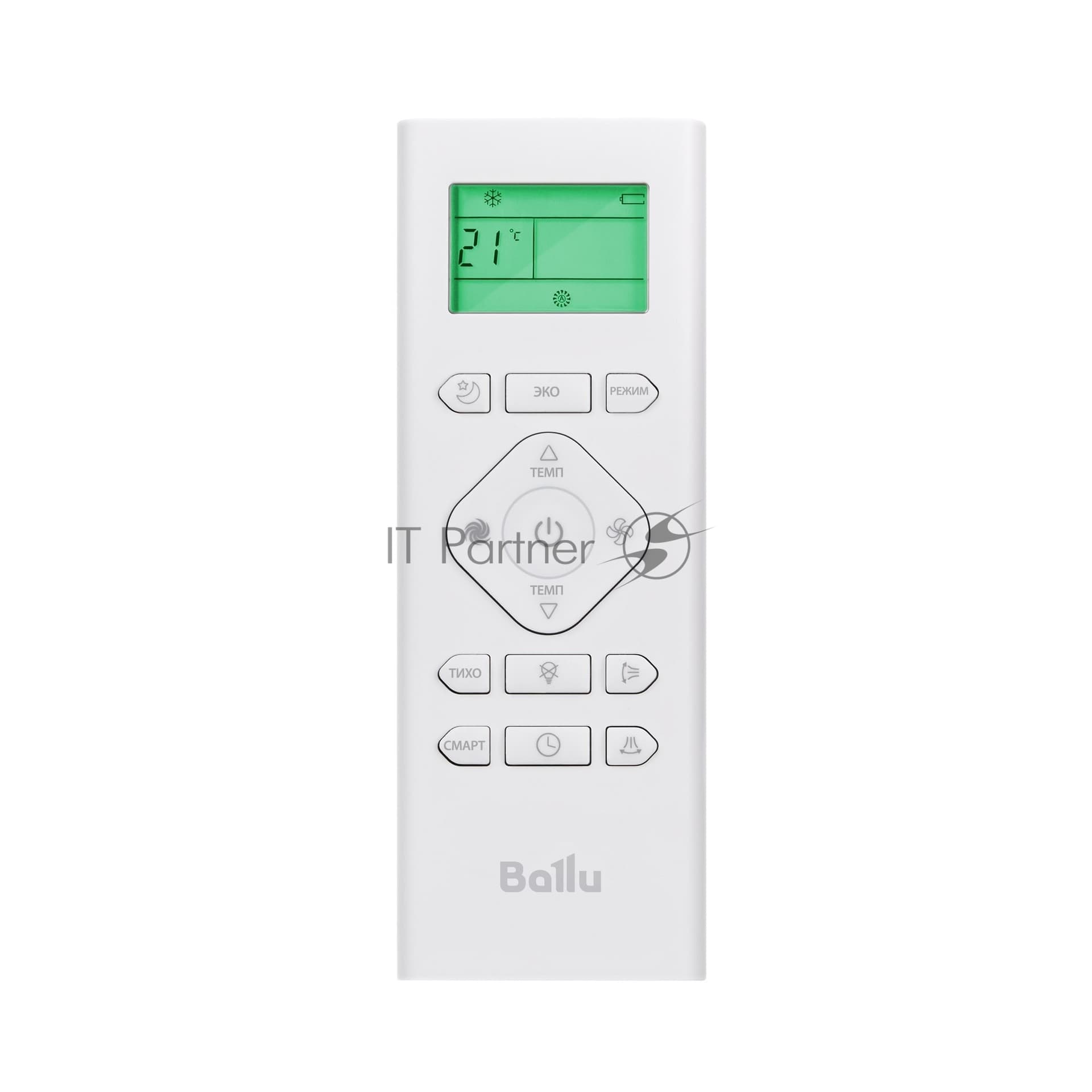 Внутренний блок сплит-системы Ballu iGreen Pro DC BSAGI/in-09HN8_V4 инвертор, 9200 BTU, 27 м², 25 дБ, охлаждение, обогрев, осушение, белый
