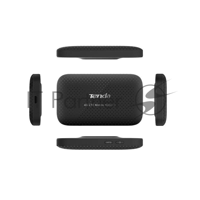 Мобильный роутер Tenda 4G185 4G LTE, встроенная батарея 2100 мА·ч; поддержка карт памяти до 32Gb