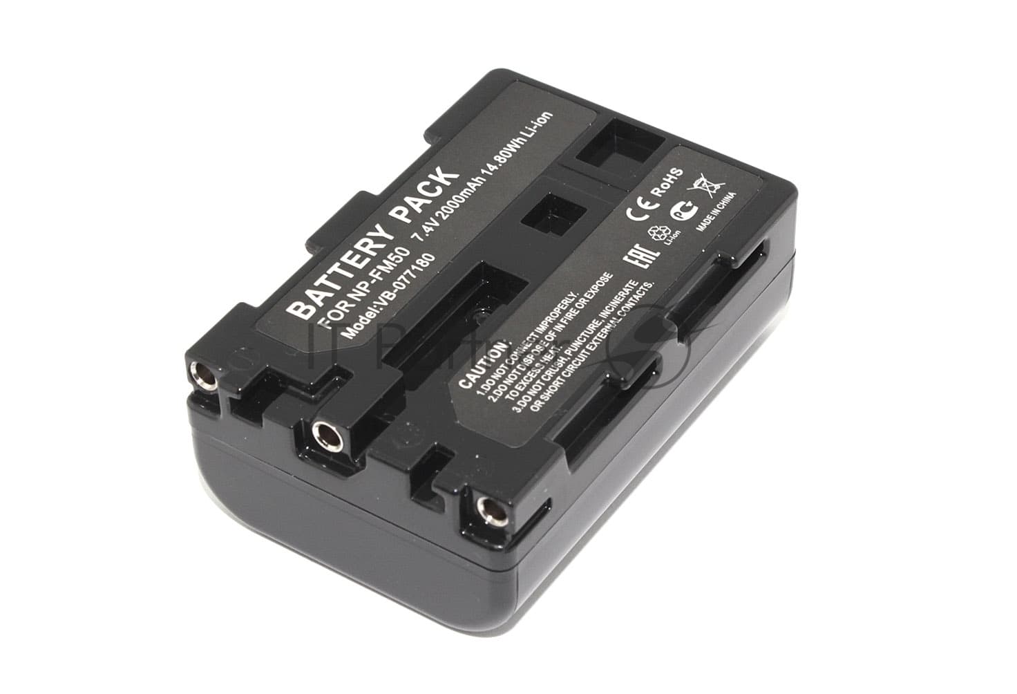 Аккумуляторная батарея для фото и видеокамеры Sony CCD-TR, TRV, DCR-DVD(NP-FM50) 7,4V 2000mAh Li-ion