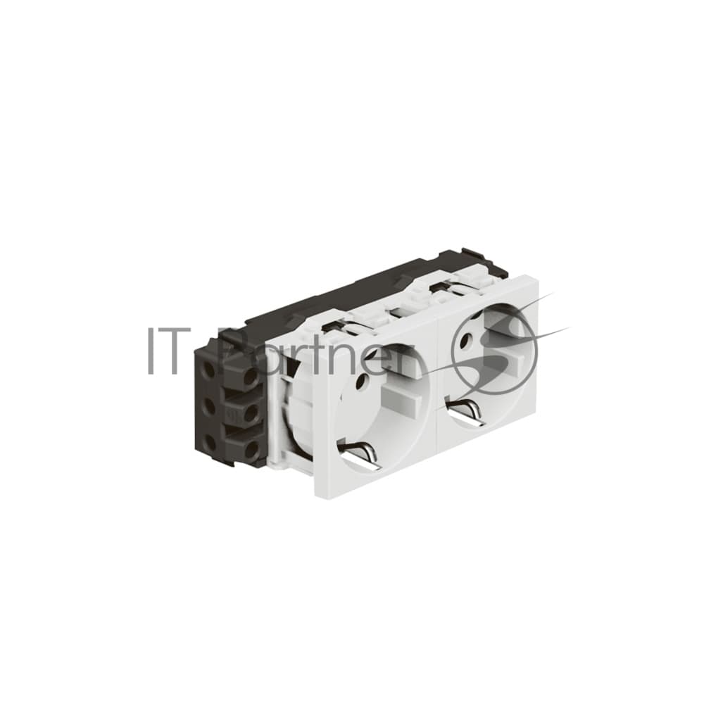 Розетка Mosaic 4М 2*2P+Т нем.стд. | 077602 | Legrand