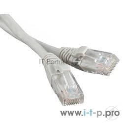 Патч-корд Hyperline U/UTP, Cat.5e, LSZH, 2 м, серый