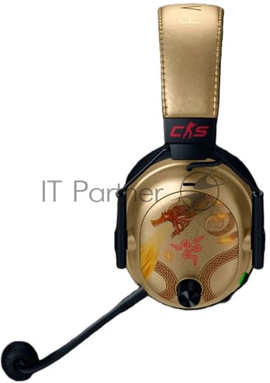 Гарнитура Razer BlackShark V3 Pro Counter-Strike 2 Edition чёрный, беспроводная + проводная, радиоканал, до 70 ч