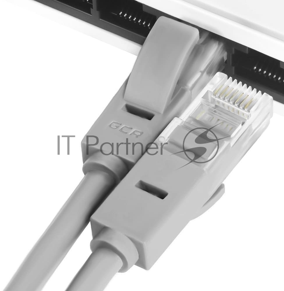 Патч-корд Greenconnect прямой 0.15m, UTP кат.5e, серый, позолоченные контакты, 24 AWG, литой, GCR-LNC03-0.15m, ethernet high speed 1 Гбит/с, RJ45, T568B Greenconnect Патч-корд прямой 0.15m, UTP кат.5e, серый, позолоченные контакты, 24 AWG, литой, GCR-LNC03-0.15m, ethernet high speed 1 Гбит/с, RJ45, T568B