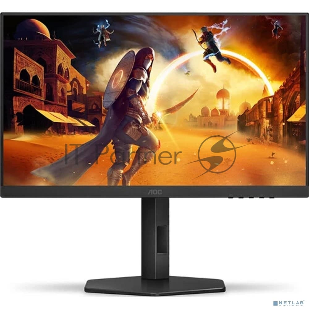 Монитор 27" AOC 27G4HX IPS, 1920x1080, 200Hz, 0,3ms, 300сd/m, 1000:1, HDR10 | 2xHDMI(2.0), DP(1.4) | HAS, Pivot, Swivel, InPSU, Vesa 100, Black
