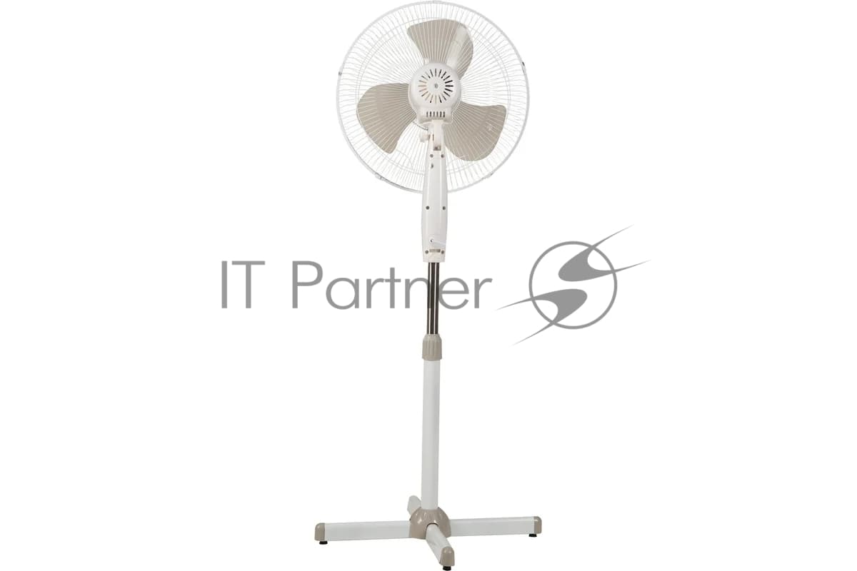 Вентилятор Oasis VF-40PWG белый/серый, напольный, 40 Вт, 3 скорости, 40 см (2 шт. в коробке)(выписывать кратно 2)(цена указана за 1 шт)