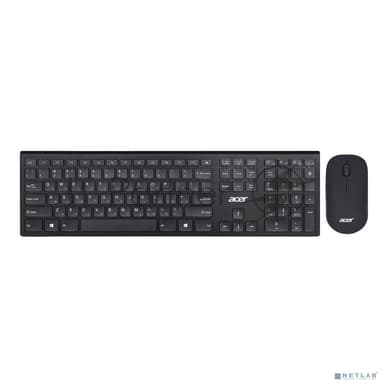 Комплект клавиатура и мышь Acer OKR030 ZL.KBDEE.005 Combo wilreless USB slim черный