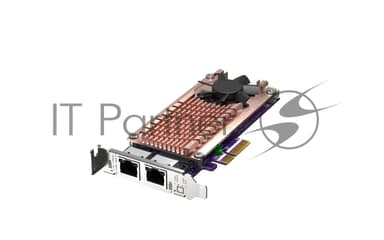 Плата расширения QNAP QM2-2P2G2T Expansion card 2 slots M.2 2280 NVMe. PCIe Gen3 x4 interface, 2x 2.5 GbE BASE-T.