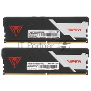 Patriot Оперативная память PVV516G56C36 DDR5 16ГБ 5600МГц CL36 радиатор