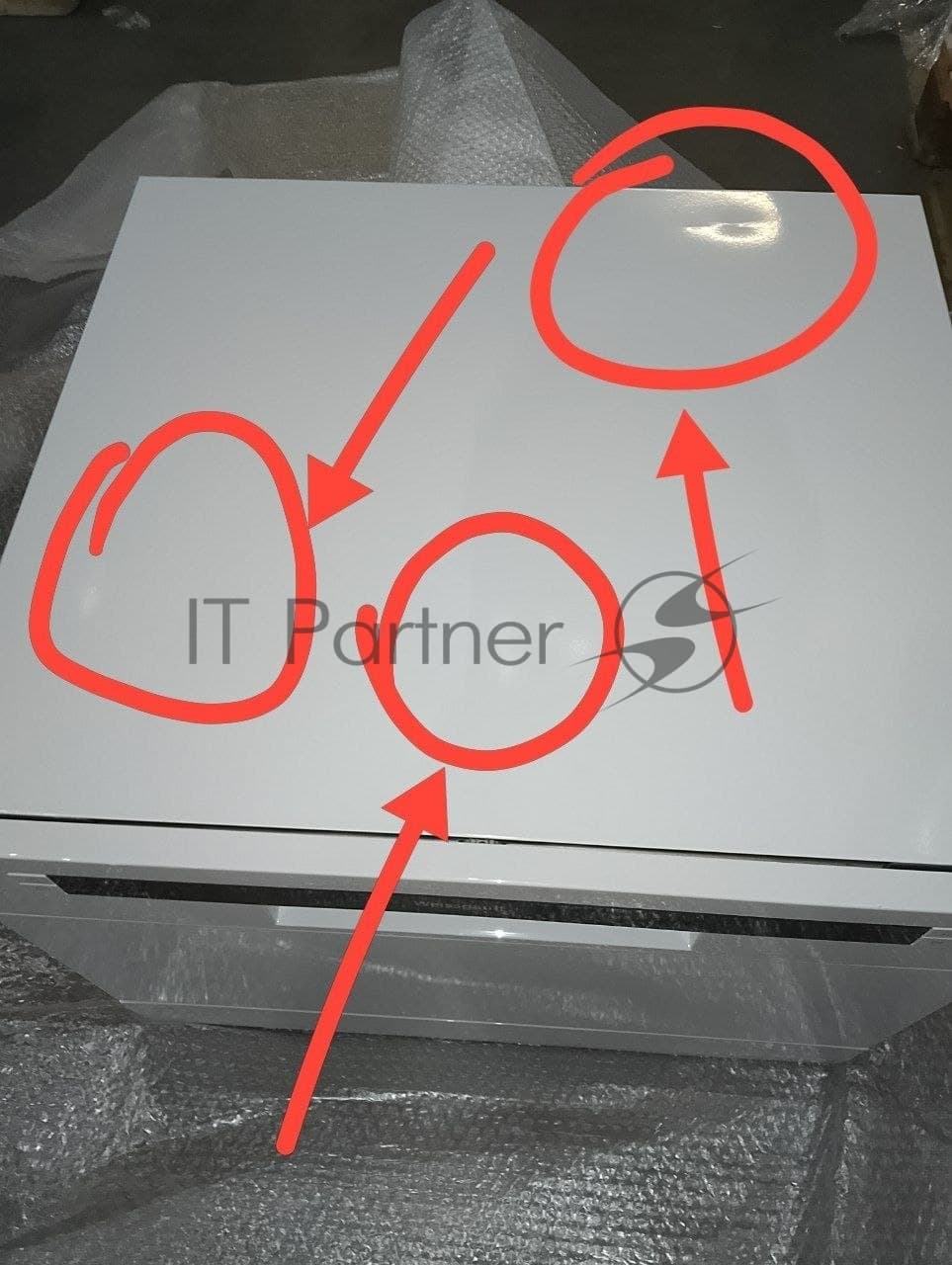 (Поврежденный товар) Посудомоечная машина Weissgauff TDW 4006 (вмятина сверху, скол справа)
