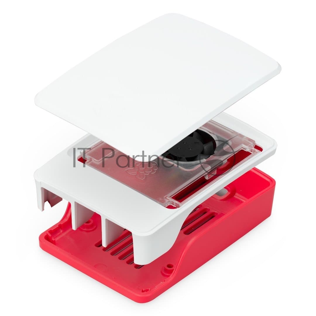 (Распродажа) Компьютерный корпус Raspberry Pi 5, Official Raspberry Pi 5 Cases, RED/WHITE
