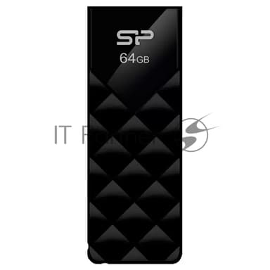 Флешка USB Silicon Power R/W USB 64Gb Ultima U03 SP064Gb,UF2U03V1K USB 2.0, черный
