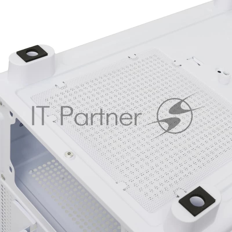 Компьютерный корпус HSPD M510, Mesh Mid Tower, белый, TG, 0.5 SPCC, 4x120мм ARGb ATX, mATX, mITX 180/280/160мм 1x2.5", 1x3.5", 7xPCI 2xUSB-A 3.0 517x277x418мм