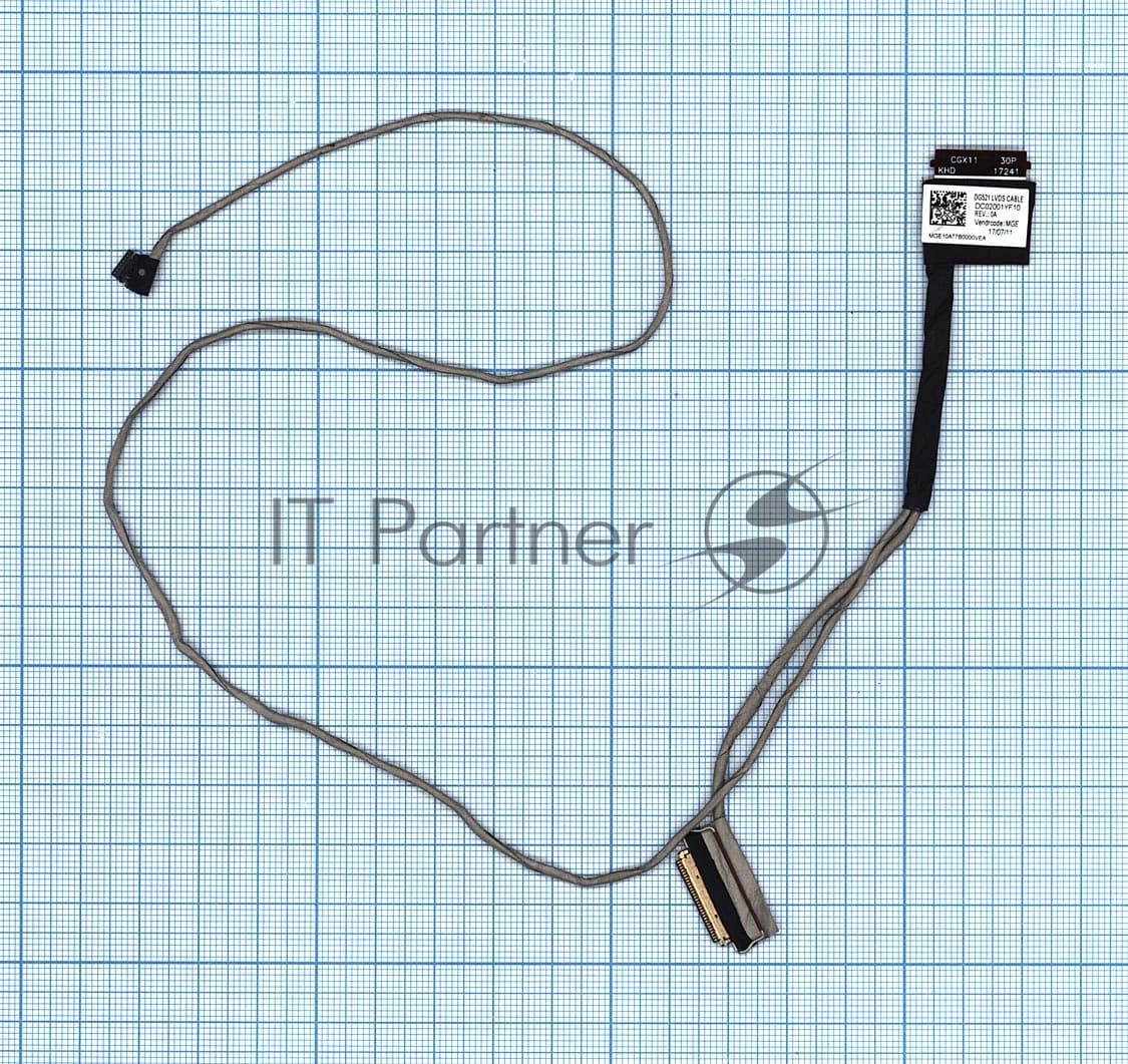 Шлейф матрицы для ноутбука Lenovo IdeaPad 320-15IABR 320-15IAP 30pin (без тачскрина)