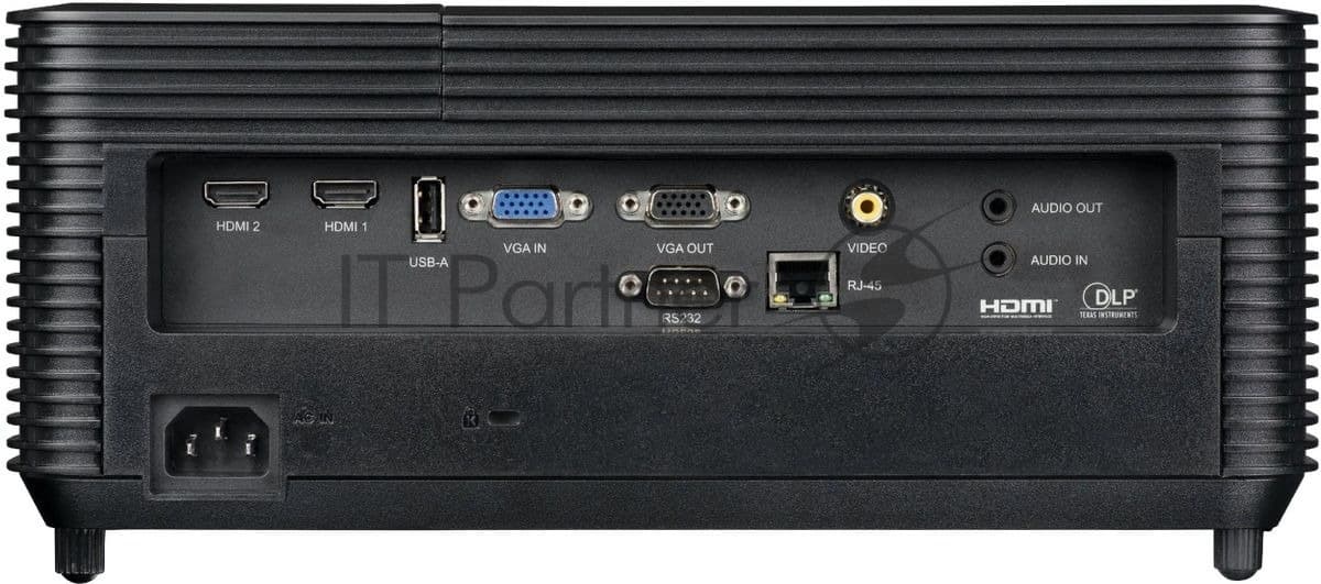 Проектор INFOCUS IN136 DLP, 4000 ANSI Lm, WXGA (1280x800), 28500:1, (1.54-1.72:1) 3.5mm in, Composite video, VGAin, HD