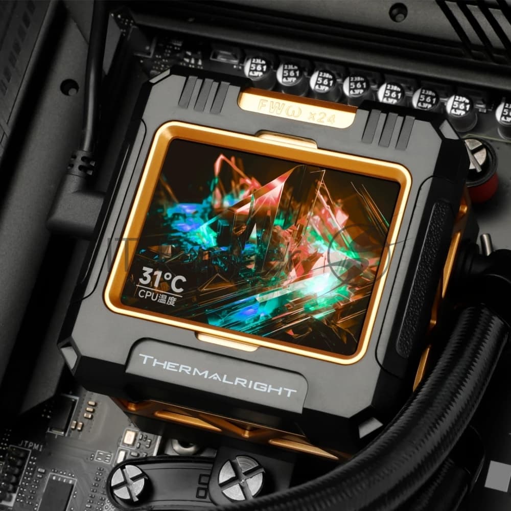 Система жидкостного охлаждения Thermalright Frozen Warframe 420 Black ARGB