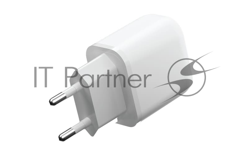 Сетевое зарядное устройство OLMIO Type-C+USB, 20W, 3A, QuickCharge3.0, PowerDelivery, белое