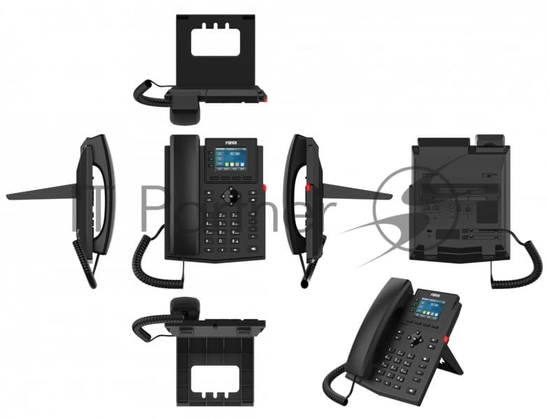 Fanvil X303W c б/п черный SIP телефон