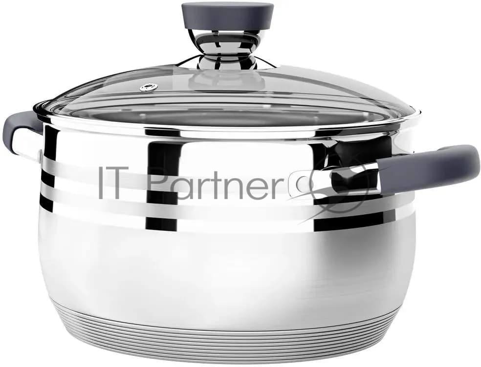Кастрюля Lara LR02-471 Mercury 2,9 л, 18 см, нержавеющая сталь, с крышкой
