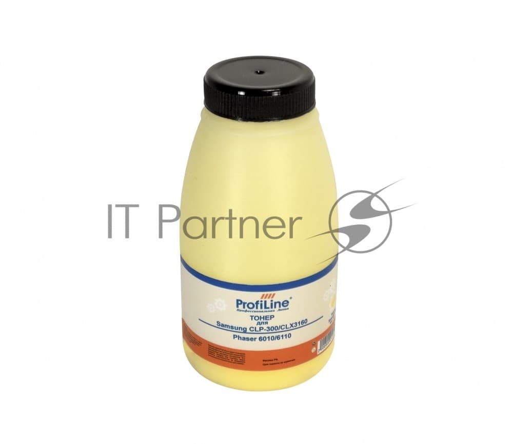 Тонер для принтеров Samsung CLP-300/CLX-3160/Phaser 6010/6110 yellow 50гр ProfiLine Фасовка РФ (химический)