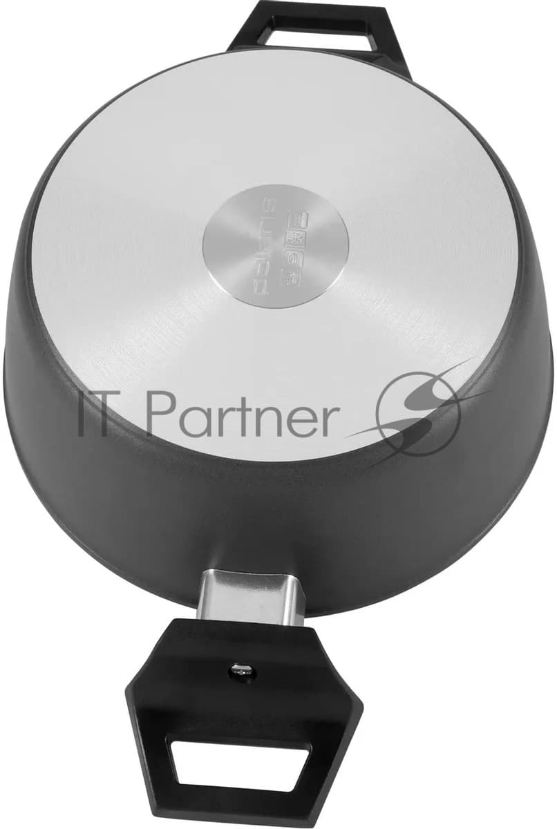 Кастрюля Polaris Graphit 24C, 4 л, с крышкой, темно-серый