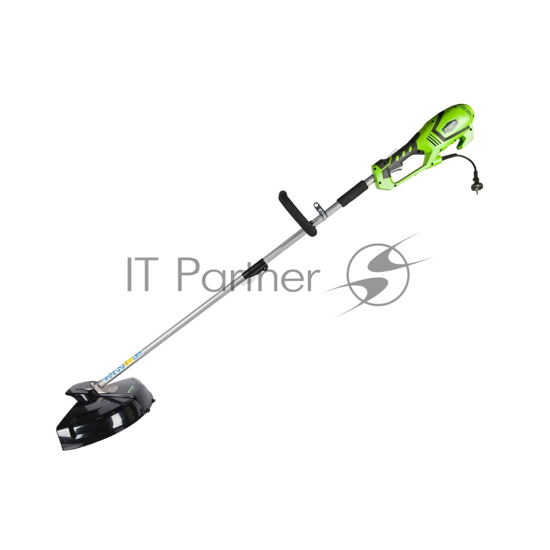 Триммер электрический Greenworks GST1246 1200Вт разбор.штан. реж.эл.:леска/нож