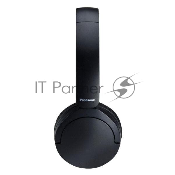 Беспроводные/проводные наушники Panasonic RB-HF630BG-K черный, накладные, Bluetooth + проводной, быстрая зарядка