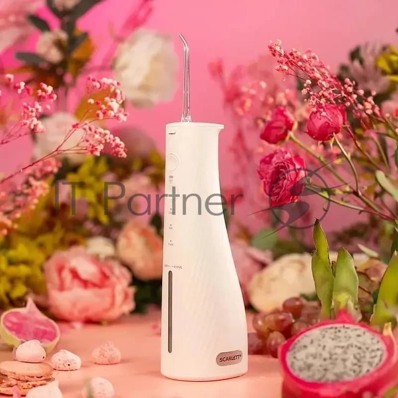Ирригатор Scarlett SC-WF02 портатив. белый