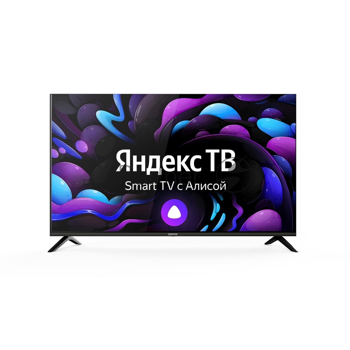 Телевизор Centek 50" CT-8750 черный LED UHD 60Hz Яндекс ТВ 1.5GB