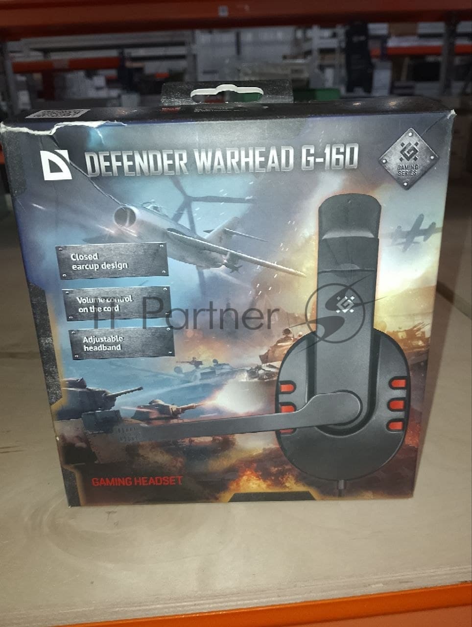 (Поврежденная упаковка) Игровая гарнитура DEFENDER Warhead G-160