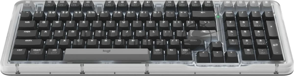 Клавиатура Logitech Alto Keys K98M беспроводная, Bluetooth, радиоканал, серый