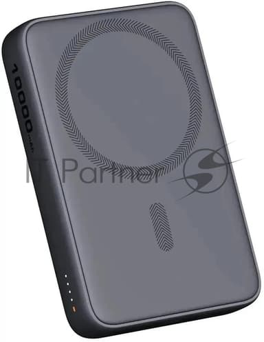 Портативный аккумулятор Aukey Magnetic 10000 Qi черный