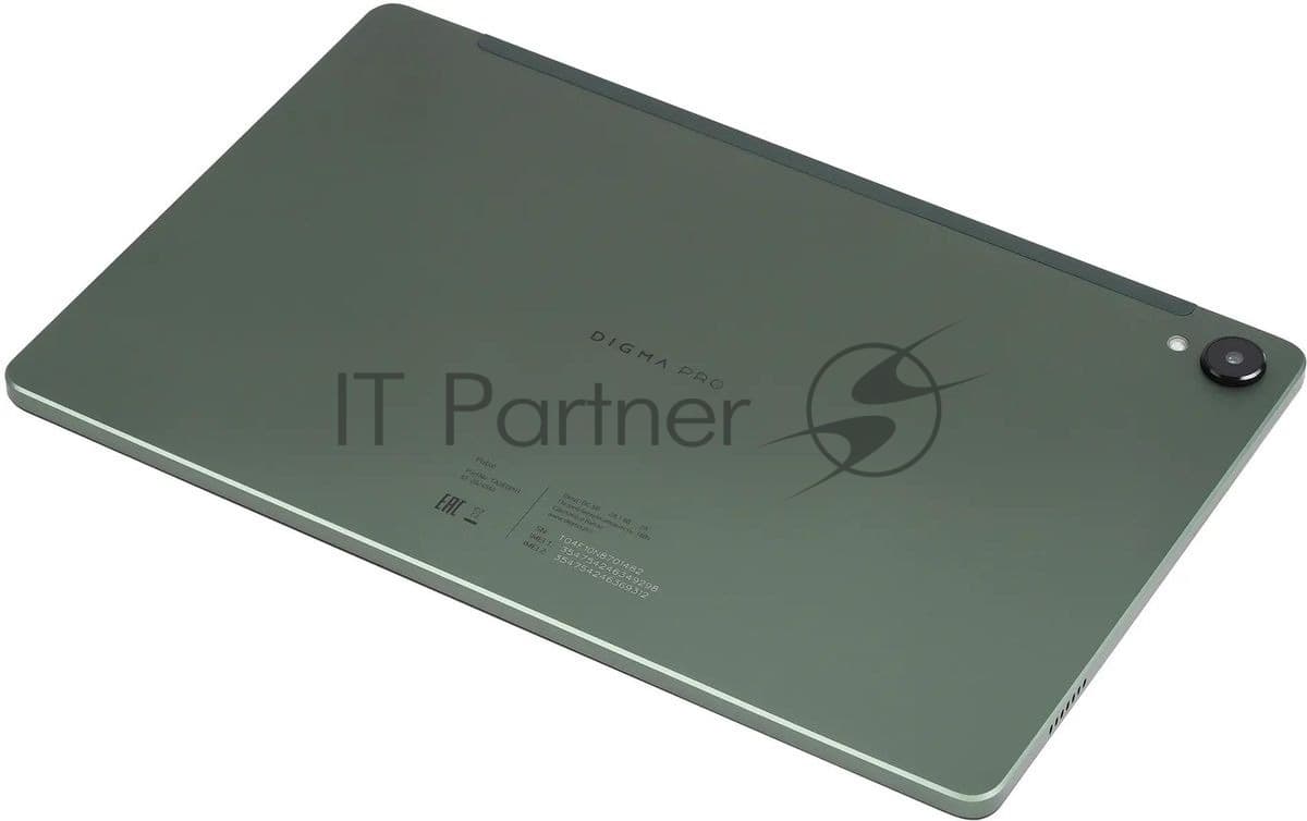 Планшет Digma Pro Pulse T616 8C/8Gb/256Gb 10.4" In-Cell 2000x1200/4G/2Sim/темно-зеленый/BT/13Mpix/5M