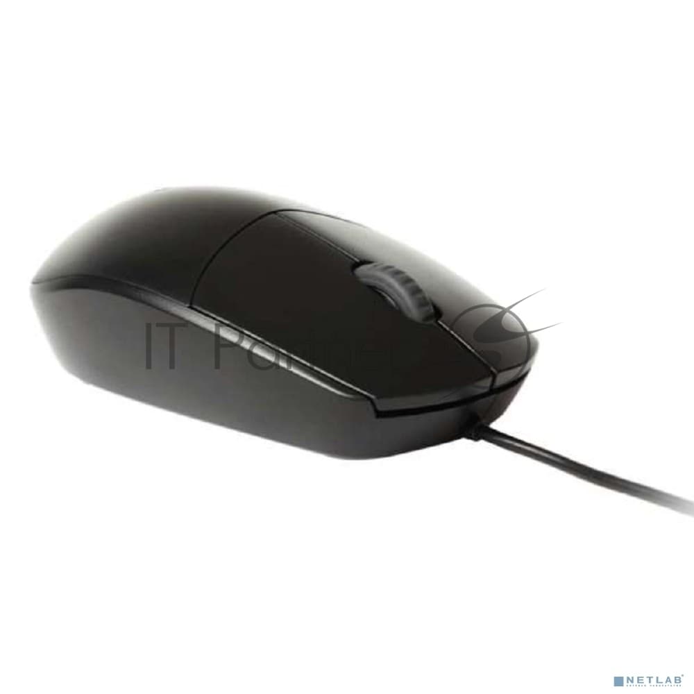 Мышь проводная Rapoo N100 черный, 1600 dpi, USB, кнопки - 3
