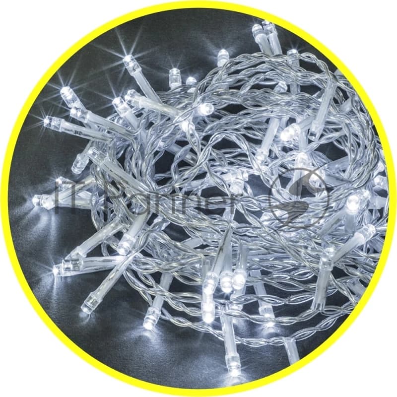 Гирлянда Navigator NGF-S01-100CW-5-6.5m-230-C8-TR-IP20