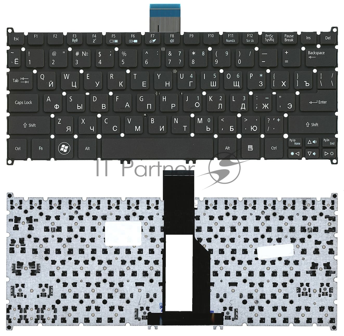 Клавиатура для ноутбука Acer Aspire S3 Aspire One 725 756 AO725 AO756 черная