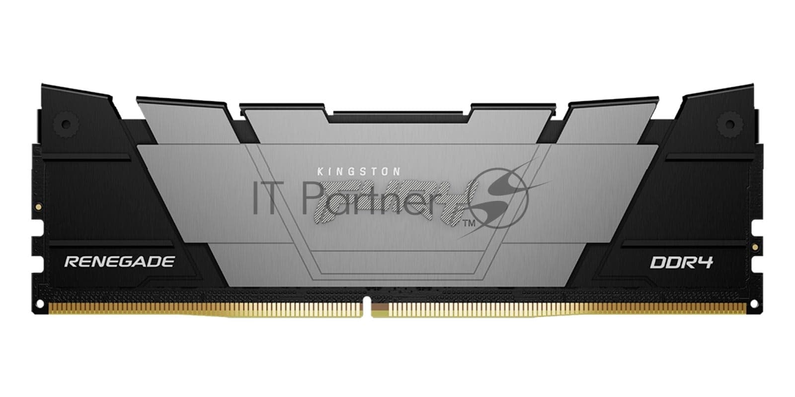 Оперативная память Kingston Fury Renegade, DDR4, 128Gb (4x32Gb), 3600MHz, CL18, радиатор, черный