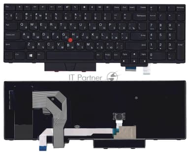 Клавиатура для ноутбука Lenovo ThinkPad T580 черная