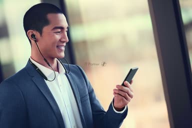 Гарнитура беспроводная Jabra Evolve 65e MS & Link 370