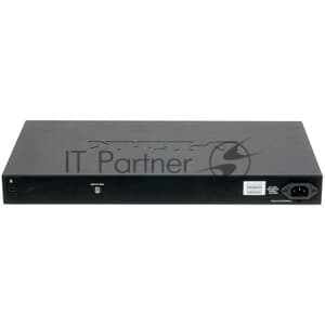 Коммутатор D-Link Управляемый L2 PoE-коммутатор, 24x1000Base-T PoE, 4xCombo 1000Base-T/SFP, PoE-бюджет 193 Вт, защита от статического электричества до 6 кВ, CLI