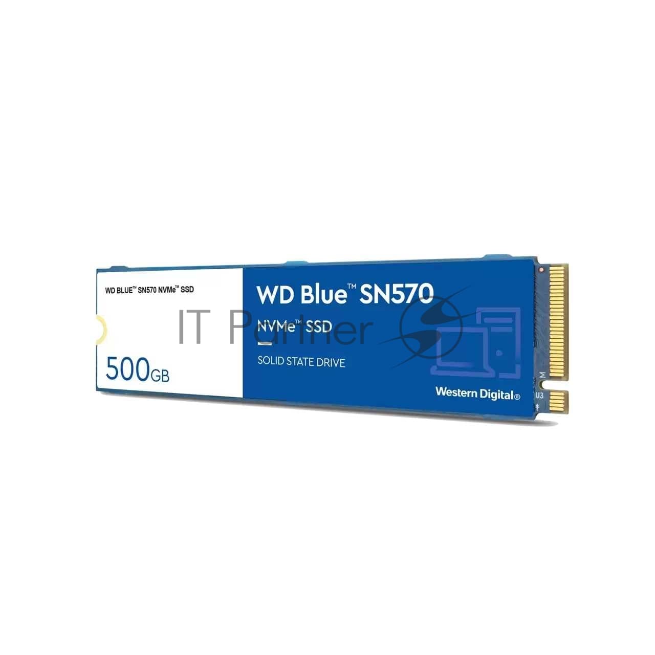 Твердотельный накопитель SSD WD Blue SN570 WDS500G3B0C M.2 500GB Client