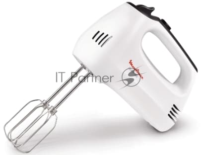 Миксер ручной Moulinex HM3101B1 300Вт белый