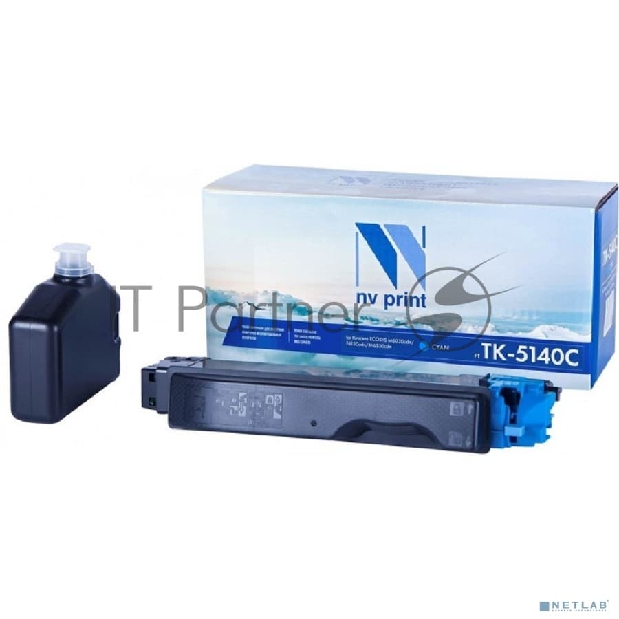 -/ Тонер-картридж NVP NV-TK-5140 Cyan для Kyocera ECOSYS M6030cdn/ M6530cdn/ P6130cdn (5000k)