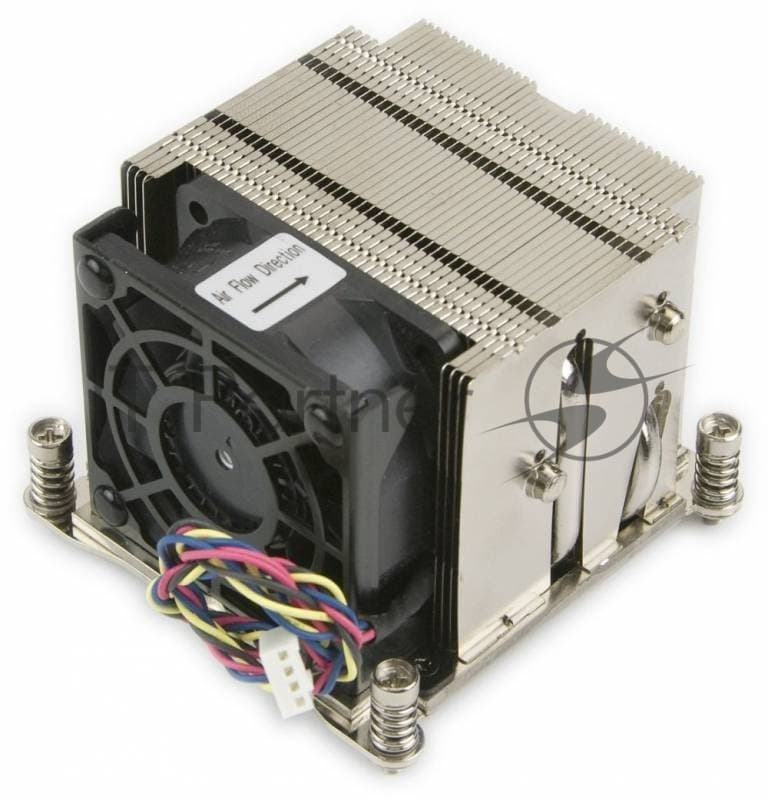 Вентилятор SuperMicro SNK-P0048AP4 2U(+) Active CPU Heat Sink for Intel Xeon E5-26** series, LGA2011/LGA2066, 85*80*65 mm