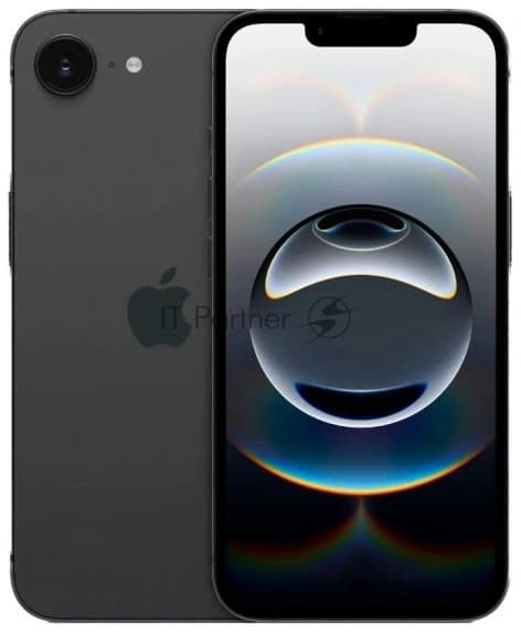 Смартфон Apple iPhone 16e 8/128Gb, черный