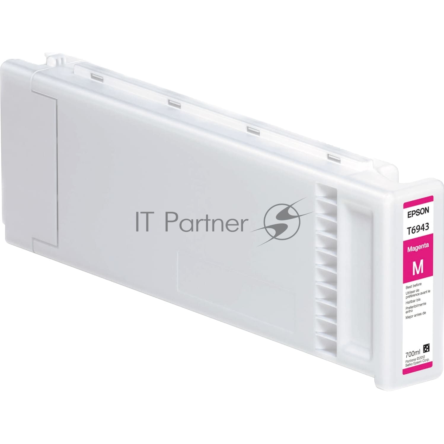 Картридж струйный Epson C13T694300 для SC-T3000/T5000/T7000 UltraChrome XD Magenta T694300 700 мл