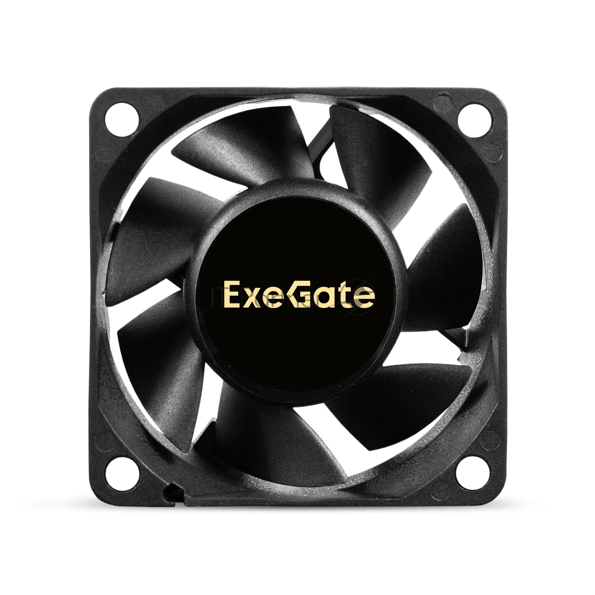 Вентилятор для корпуса ExeGate EX06025B2P-24 черный, 60 мм, 5100 об/мин, 34 дБ, 2 pin