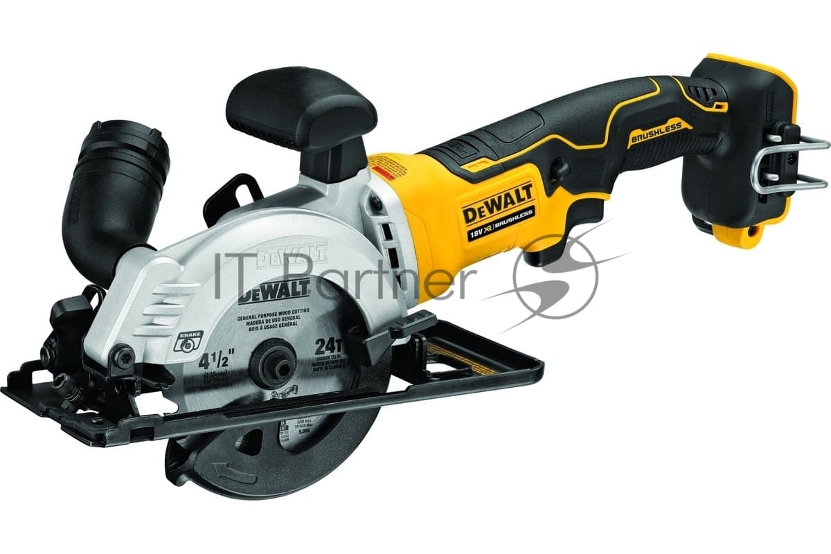 Мини циркулярная аккумуляторная ручная пила DeWALT 115 мм, 18В DCS571N