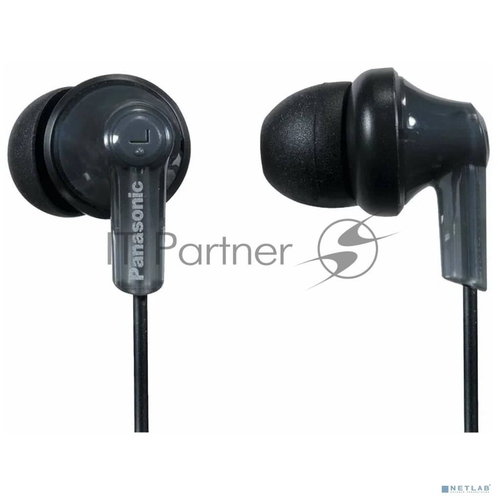 Проводные наушники Panasonic RP-HJE120 черный, внутриканальные, Jack 3.5 мм